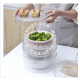 Dining table leftovers storage household winter food cover dish artifact food thickening