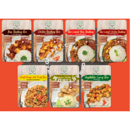 Ma's Rice Halal Ready to Eat Instant Rice - MCO, Vacation, Outstation, Travel, Camping, Hiking, Picnic, Quarantine