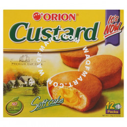 Orion Custard Soft Cake 12 Packs 276g