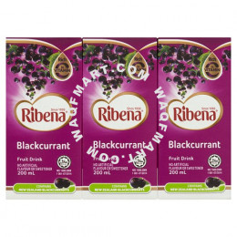 Ribena Blackcurrant Fruit Drink 6 x 200ml