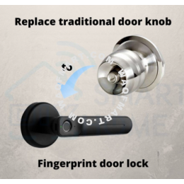 Fingerprint Smart Biometric Indoor Door Lock Biometric Keyless Indoor Room