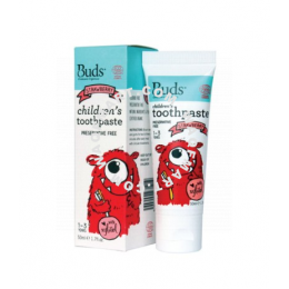  Buds Children Toothpaste With Xylitol Strawberry 50ml
