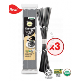ORGANIC CARE2U Organic Charcoal Noodle (200g x 3 Packs)
