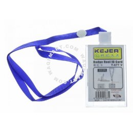 KEJEA Badge Reel ID Card Holder 54 x 85mm