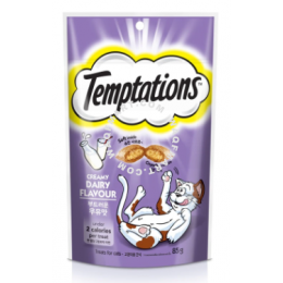 TEMPTATIONS Cat Treats Dairy 85gm