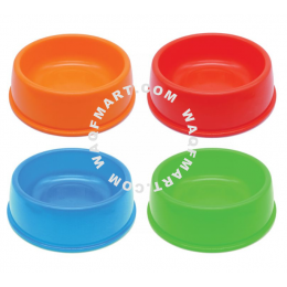 Plastic Round Pets Bowl (18.5cm x 5.5cm)
