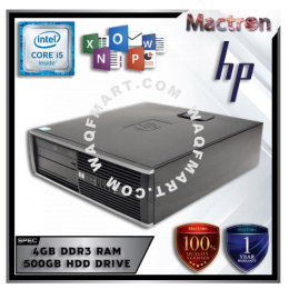 HP COMPAQ 6300 SFF BUSINESS PC - CORE I5 QUAD CORE / 4GB DDR3 / 500GB HDD / WINDOW 10 PRO / 1 YEAR WARRANTY