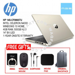 HP 14s-Cf0065TU/CF0064TU/CF0125TU 14" Laptop Pale Gold
