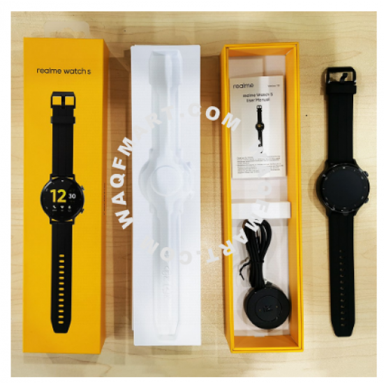 [READY STOCK][original][Global Version]realme Watch S - Smart Watch | Support Malay | Smart Life | Round Clock | Pro Touchscreen | Heart Rate | Blood Oxygen Monitor | 15-Day Battery Life