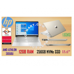 HP NEW Laptop - 14s 14.0" / 15s 15.6" AMD ATHLON 3020e /3050U/16GB RAM/256GB NVMe SSD/AMD RADEON GRAPHIC/WIFI AC/WIN10