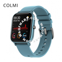 COLMI P8 1.4 Inch Smart Watch Men Full Touch Fitness Tracker Blood Pressure Smart Clock Women GTS Smartwatch For Xiaomi
