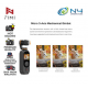 FIMI PALM 2 / FIMI PALM Camera 3-Axis 4K HD Handheld Camera Stabilizer only 120g & 128° Wide Angle Smart Tracking