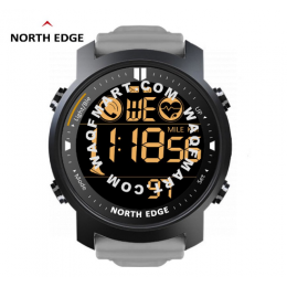 NORTH EDGE Laker Original Heart Rate Digital Outdoor Sport Pedometer watches Smartwatch jam tangan lelaki Bluetooth For Android IOS Men Smart Watch Waterproof 50M