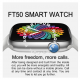 Ready stock FT50 Smart Watch 16 face Bluetooth call Heart Rate Monitor Series 5 Smartwatch for iphone Android